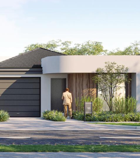 Ember 16 Mod 2 architectural render for Lot 53, Havenwood Mernda