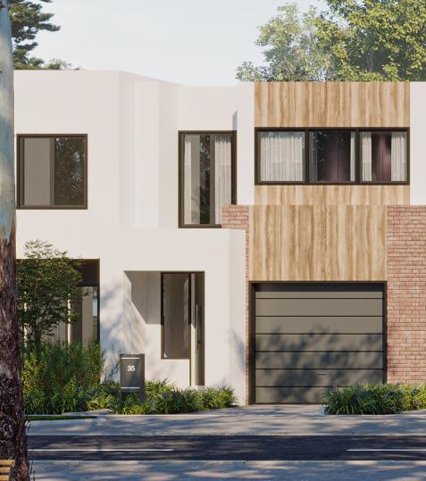 Moda architectural render for Lot 35, Havenwood Mernda